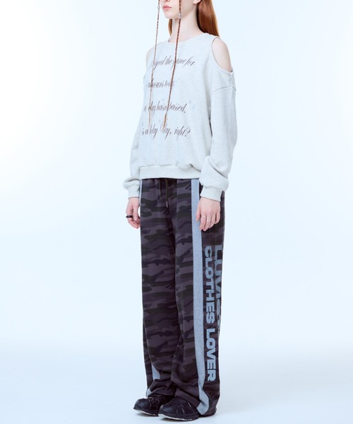 パンツ LUVISTRUE BASIC SWEAT PANTS(GRAY) BASIC SWEAT PANTS (GRAY) - LUVISTRUE | 60% - Asian Fashion