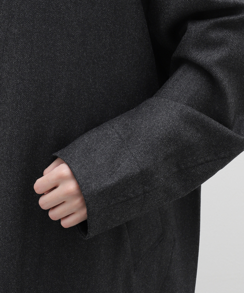 チェスターコート コート GABRIELA COLL GARMENTS 別注 HERRINGBONE