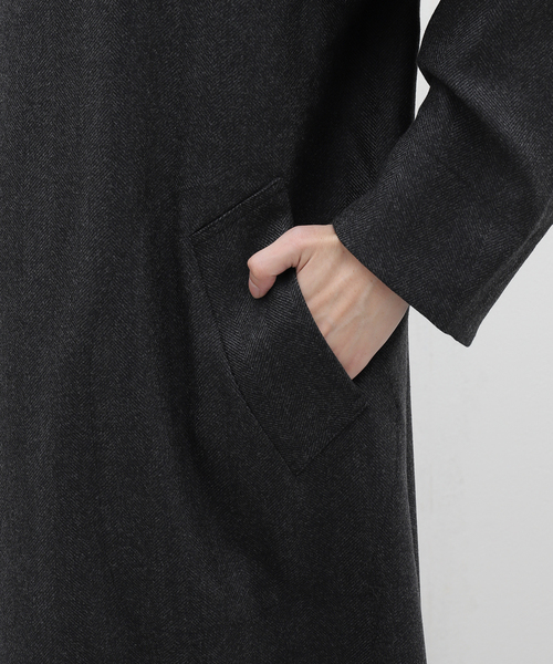 チェスターコート コート GABRIELA COLL GARMENTS 別注 HERRINGBONE