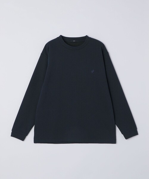 tシャツ 「WEB限定」SHIPS:「抗菌・防臭」ワンポイント ロゴ バーズアイ クルーネック 長袖 Tシャツ メンズ | SHIPS | 08