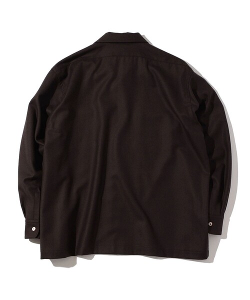 シャツ Southwick Gate Label: ウール ダブルポケット オーバーシャツ