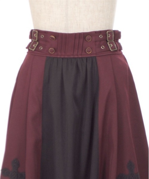 axes femme POETIQUEレトロ喫茶ベルト付スカート レトロ喫茶ベルト付スカート | outlet | axes femme online shop