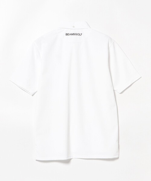 BEAMS GOLF ポロシャツ 「吸水速乾/UVカット/伸縮性」ORANGE