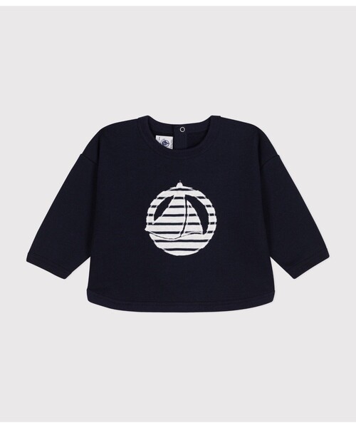PETIT BATEAU（プチバトー） トレーナー スウェット長袖プルオーバー