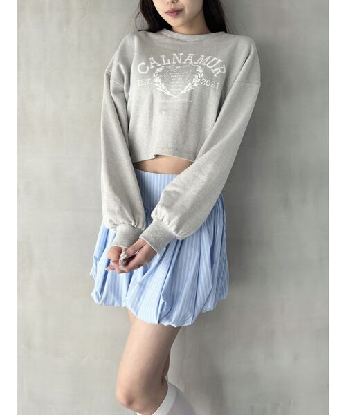 トレーナー/スウェット RIB COLLAR SWEAT Jackman（ジャックマン） トレーナー スウェット GG Sweat GJ neck