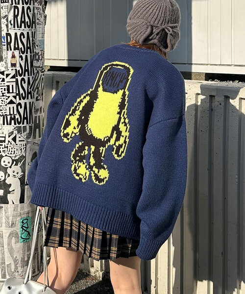 CIAOPANIC（チャオパニック） ニット セーター 「BNCP」モンスターロゴ