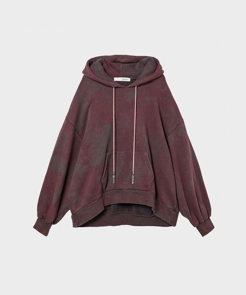 パーカー 「tanakadaisuke/タナカダイスケ」pink haze hoodie/フーディー レディース