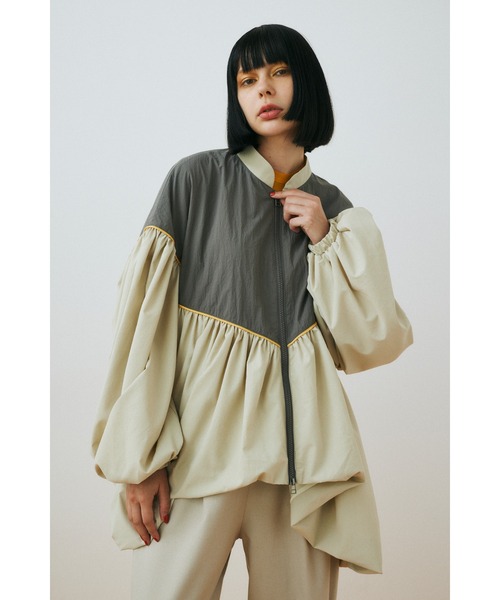 HeRIN.CYE ブルゾン アウター Switching balloon blouson スイッチング 