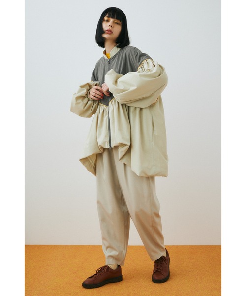 バルーンアウター DAY CLOSET ブルゾン アウター レディース ショート丈バルーン