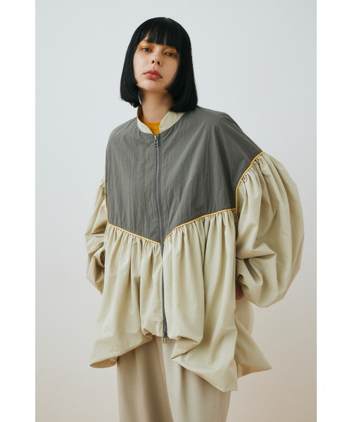 HAN様購入品【美品】HeRIN.CYE　スイッチングバルーンブルゾン HeRIN.CYE ブルゾン アウター Switching balloon blouson スイッチング