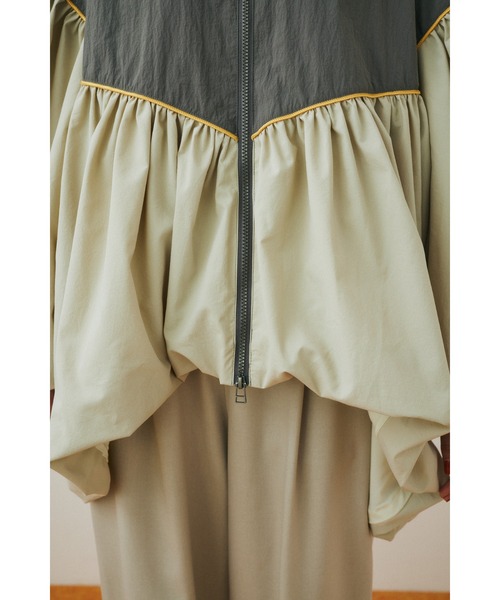 HeRIN.CYE ブルゾン アウター Switching balloon blouson スイッチング