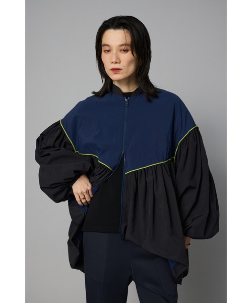 HeRIN.CYE ブルゾン アウター Switching balloon blouson スイッチング