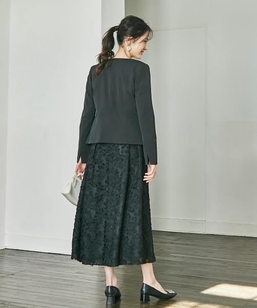 slattgir セットアップ 高身長 「フォーマル」カットジャガード