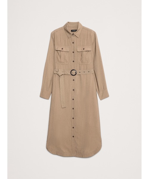 ワンピース BANANA REPUBLIC FACTORY STORE　　日本限定 ユーティリティシャツワンピースの画像