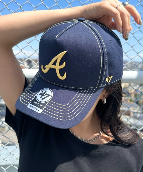 HWZN MFG Co. 耳あて付き帽子 ダークネイビー 47 '47 フォーティーセブン ニット帽 ニットキャップ ビーニー