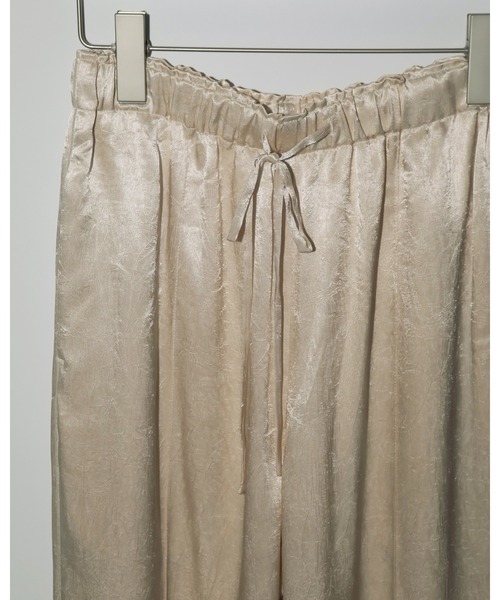 スカート anuke Piping Satin Pants ànuke online store（アンヌーク） / Piping Satin PantsPiping