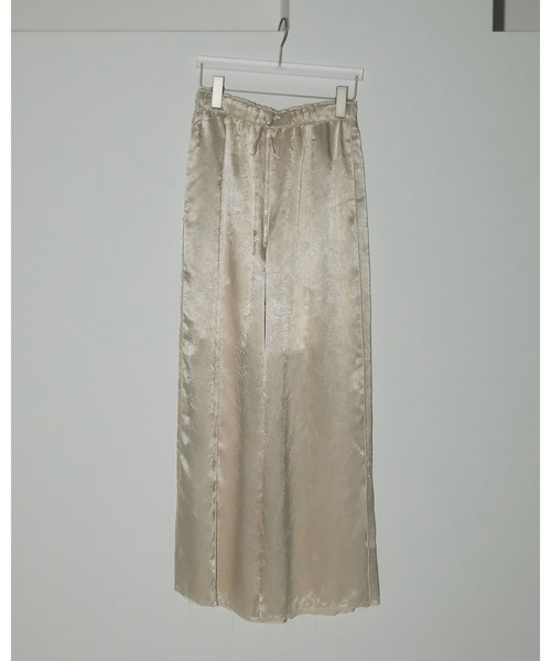 anuke パンツ Piping Satin Pants レディース : ZOZOTOWN Yahoo