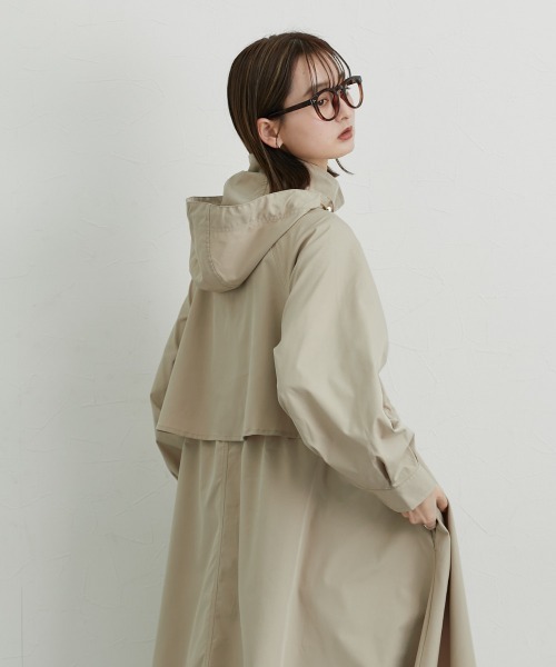 ニッセン（nissen） モッズコート コート バックヨークロング丈モッズ