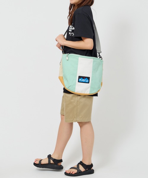 カブーの肩からショルダーほぼ新品 KAVU ショルダーバッグ KAVU/カブー Keeper/キーパー メンズ