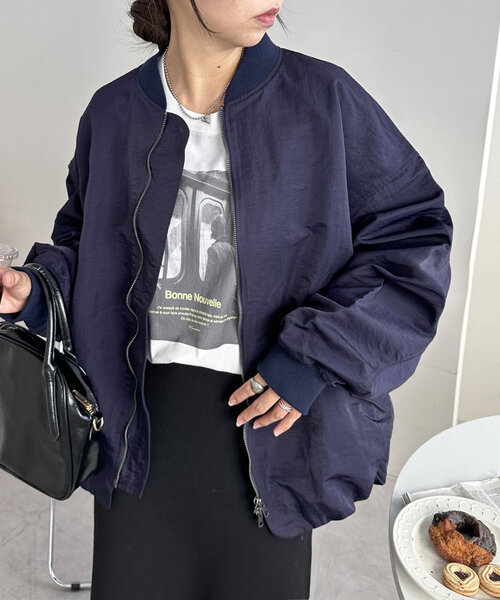 Discoat ブルゾン アウター 「新色追加!/ユニセックス」ライト