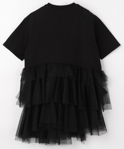 VIVIANO tシャツ VIVIANO/ヴィヴィアーノ Tulle T-shirt / VW