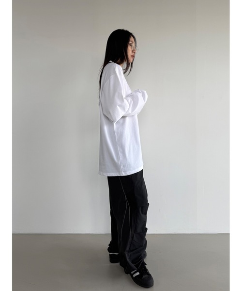 tシャツ 「DIDOT.」レイヤードビッグロンT レディース メンズ Didot.showroom tシャツ 「DIDOT.」レイヤードビッグロンT