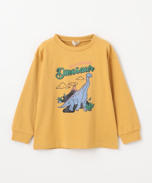 ANY（エニィ） tシャツ 恐竜プリント 長袖Tシャツ キッズ 子供服