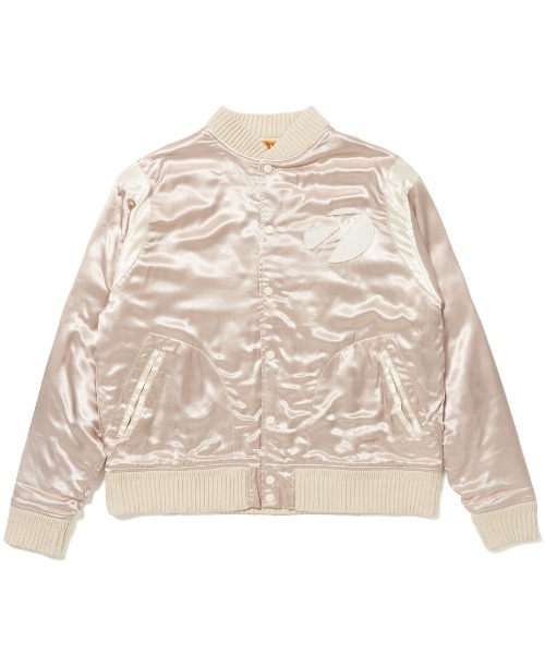 STUDIO SEVEN ブルゾン アウター Satin Stadium Jacket「STUDIOSEVEN 