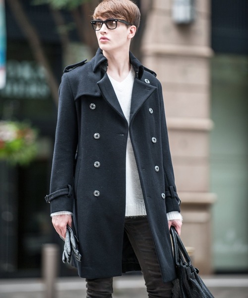 BUFFALO BOBS（バッファローボブズ） コート 3-4 ブラック メンズ