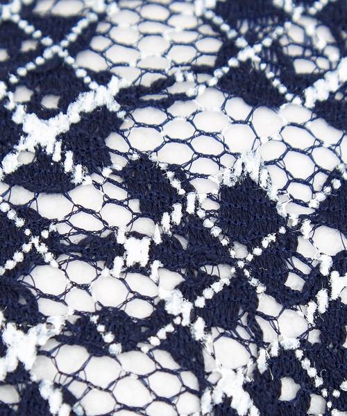 an meets zakka チェック柄フラワーレースバブーシュカ : ZOZOTOWN