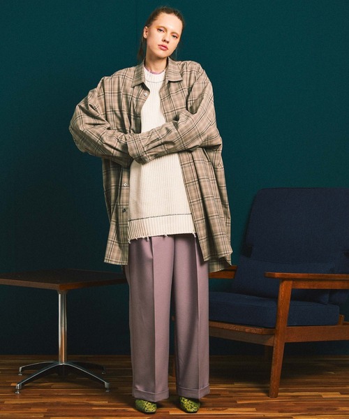 れ*ど様 完売品　メゾンスペシャル ニット　シャツ　ブラウン　02 RAD_20251009_12.jpg?t=
