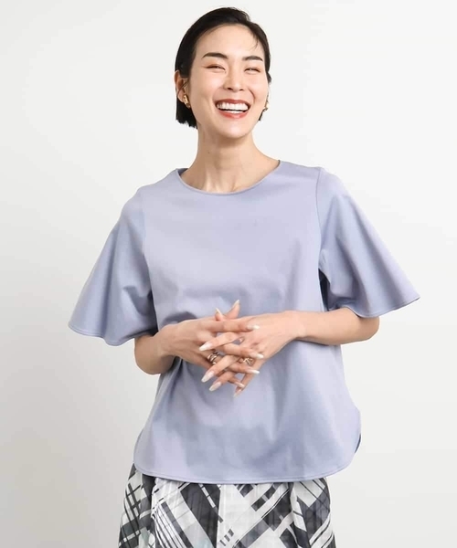 MICHEL KLEIN（ミッシェルクラン） tシャツ 「接触冷感」フレア