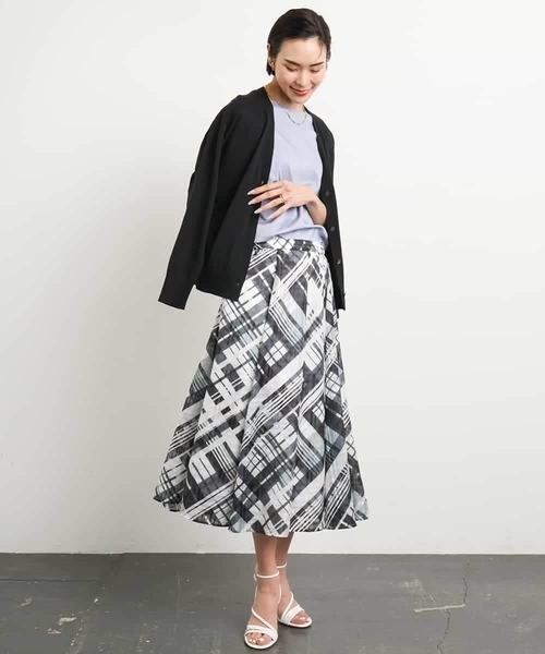 MICHEL KLEIN（ミッシェルクラン） tシャツ 「接触冷感」フレア