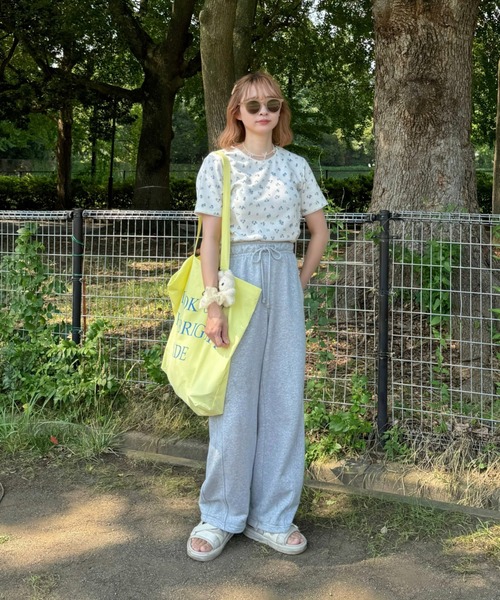 INTER FACTORY（インターファクトリー） tシャツ ちょこび - 花柄