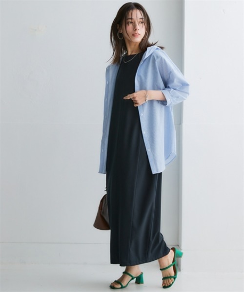 ニッセン（nissen） ワンピース 二の腕華奢見えカバータックワンピース