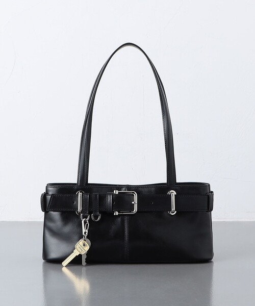 OSOI ブラック ミニ Brocle ショルダーバッグ 4000025S0052_l1_a001.jpg