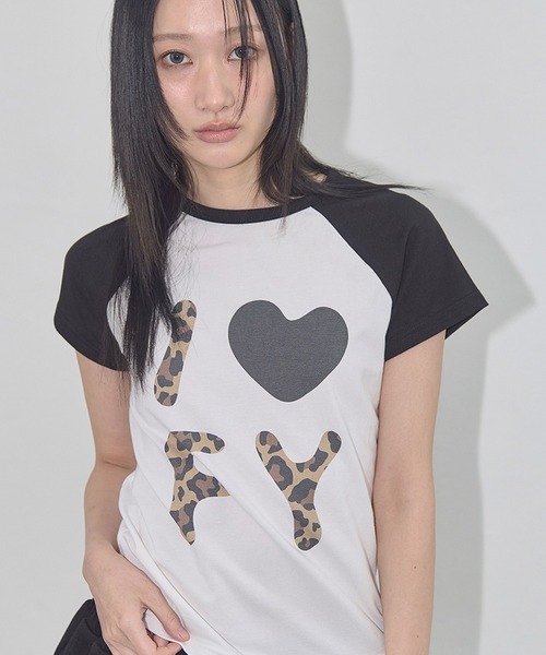tシャツ FANCY CLUB／アイラブFY ＴEE レディース FANCY CLUB tシャツ CLUB/ファンシークラブ I LOVE FY TEE T