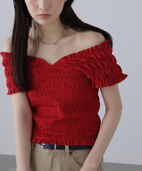 tシャツ ２ＷＡＹシャーリングオフショルカットソー レディース