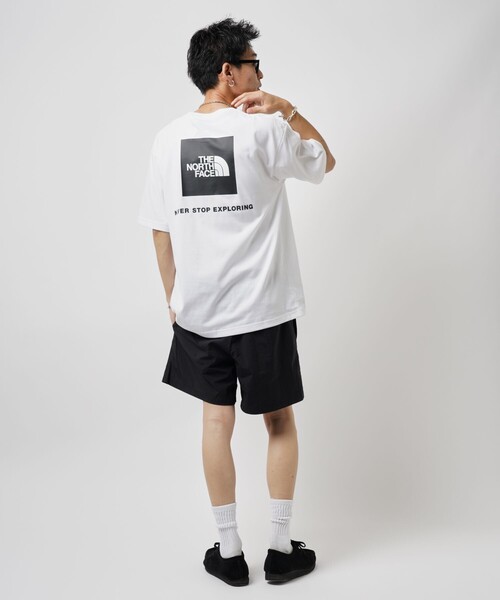 THE NORTH FACE 「THE FACE」 ショートパンツ LARGE オリーブ