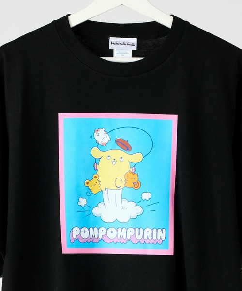 ポムポムプリン BIG T-SHIRTS Tシャツ なわとび ブラック Lサイズ サンリオ キャラクター グッズ 楽天市場】ポムポムプリン Tシャツ BIG T-SHIRTS なわとび