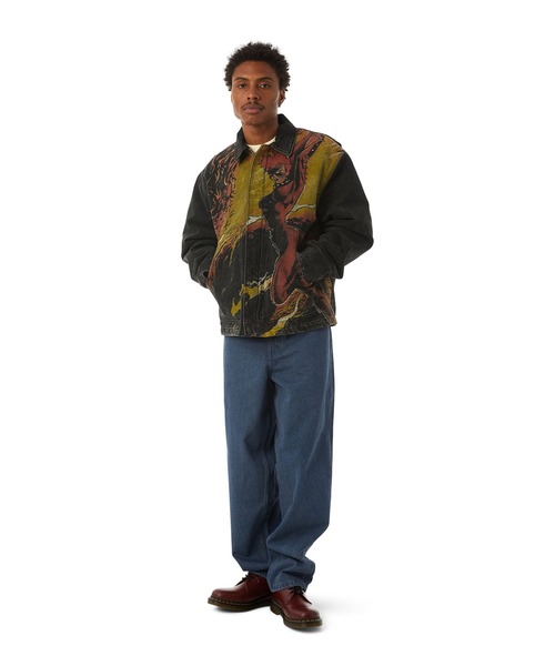 HUF 「HUF」 ブルゾン LARGE ブラック メンズ : ZOZOTOWN Yahoo