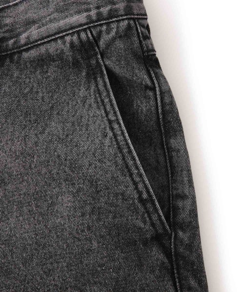 「JUNRED」 デニムパンツ L ダークブラウン メンズ