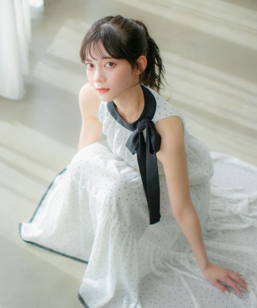 JILL by JILL STUART ホルダーネックティアードワンピース ホルターネックティアードワンピース | JILL by JILL STUART