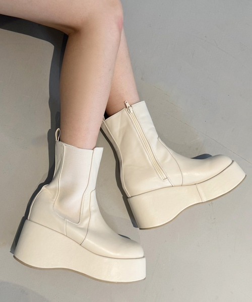 one after another NICE CLAUP ブーツ 「マイナス3キロ見え