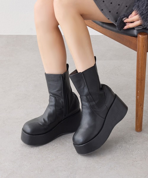 one after another NICE CLAUP ブーツ 「マイナス3キロ見え