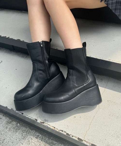 one after another NICE CLAUP ブーツ 「マイナス3キロ見え