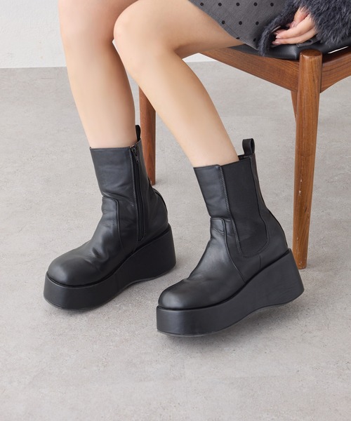 one after another NICE CLAUP ブーツ 「マイナス3キロ見え