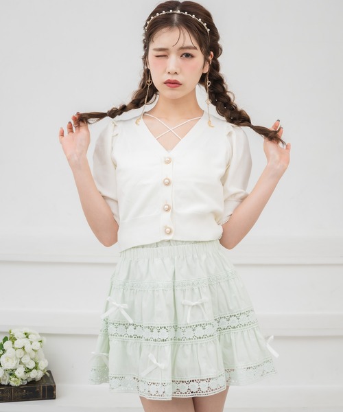 クチュールバイロジータ カチューシャ ムーン×ハートチェーン