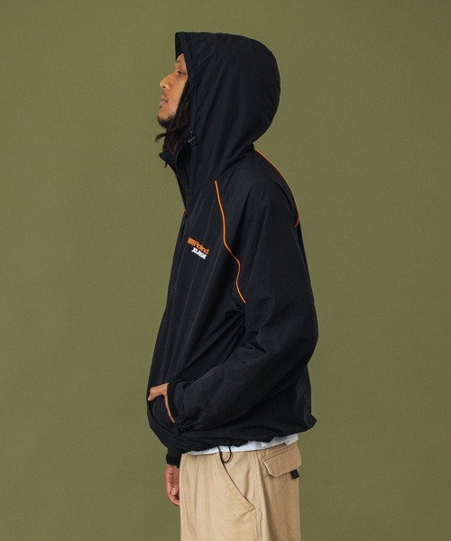 XLARGE ナイロンジャケット XLARGE×ROLAND PIPING HOODED JACKET