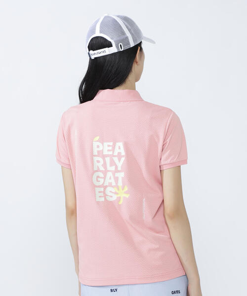 ポロシャツ ポロ 「PEARLY GATES」サッカーチェック半袖ポロシャツ レディース PEARLY GATES ポロシャツ ポロ 「PEARLY GATES」サッカー